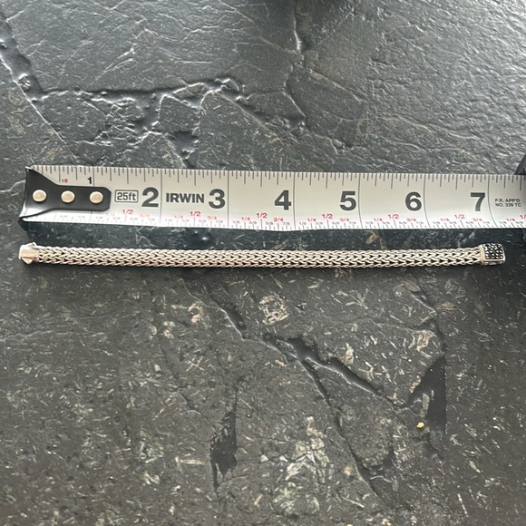 John Hardy classic chain bracelet silver and onyx - Picture 5 of 5